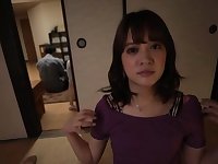 Smooth fucking in the bedroom with cute housewife Mizushima Nana