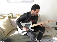 Delusional unaware ebony babe specialization the guy's evil cock in both holes