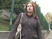French MILF Ginette enjoys anal sex with a big-cocked stud