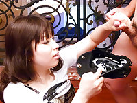 Hazuki Okita obeys increased by pleases hunks with her pussy