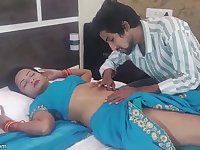 Indian wifes passionate lovemaking with crucial abyss throat added to orgasmic blowjob