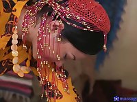Asian beauty provides sensual massage and intimate admiration to her esurient customers